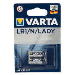 Батарейки Varta Lr1/N/Lady, 2 шт. цена и информация | Varta Мобильные телефоны, Фото и Видео | kaup24.ee