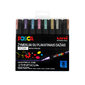 Marker Uni-Ball Mitsubishi Posca PC-5M Metallic, 8 tk. hind ja info | Kunstitarbed, voolimise tarvikud | kaup24.ee