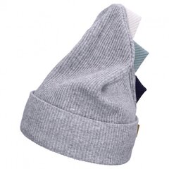 Шапка-шлем из шерсти мериноса TuTu, серая цена и информация | Шапки, перчатки, шарфы для мальчиков | kaup24.ee