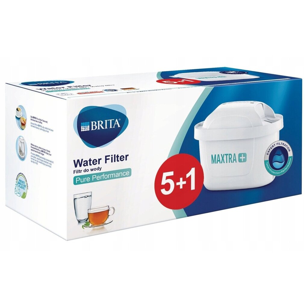 Brita Maxtra+ Plus, 6 tk. hind ja info | Filterkannud ja filtrid | kaup24.ee