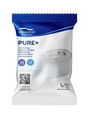 Veefilter Aqualogis Pure+, 6 tk hind ja info | Filterkannud ja filtrid | kaup24.ee