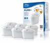 Veefilter Aqualogis Pure+, 6 tk hind ja info | Filterkannud ja filtrid | kaup24.ee