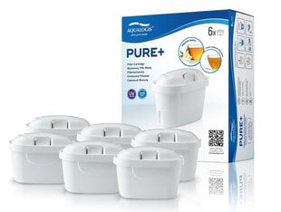 Aqualogis Pure +, 6 tk. hind ja info | Filterkannud ja filtrid | kaup24.ee