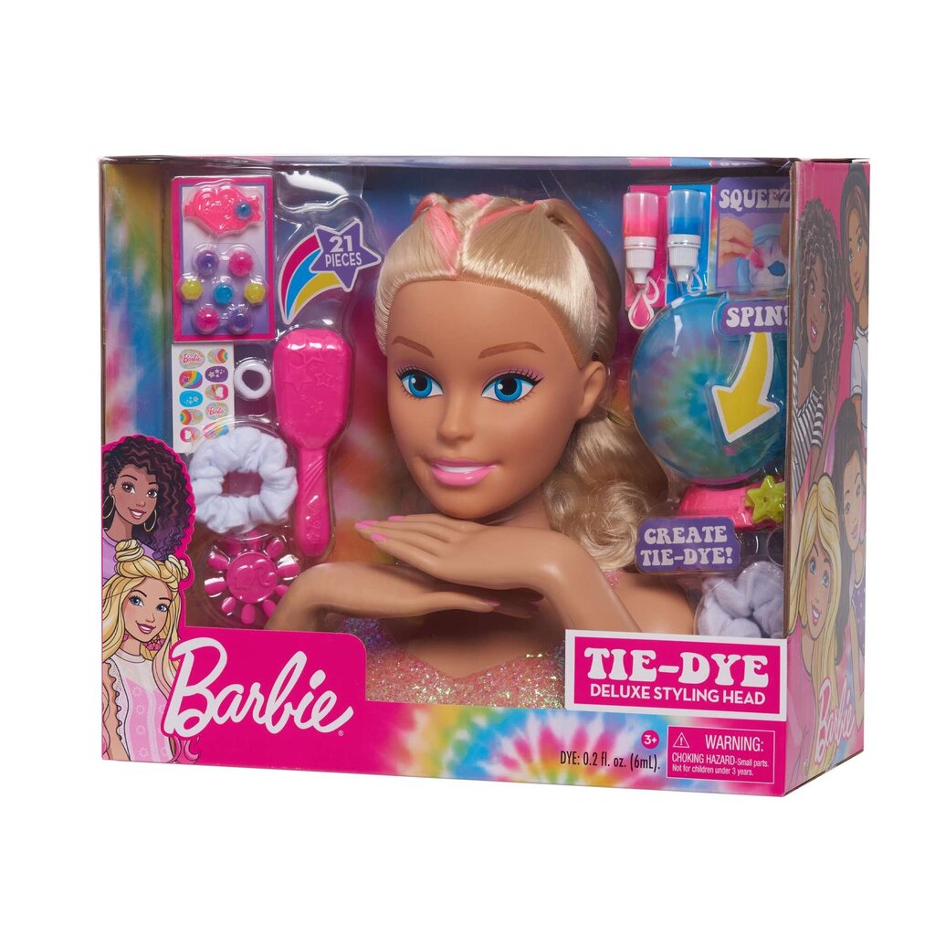 Juukse modelleerimispea Barbie-le + tarvikud hind ja info | Tüdrukute mänguasjad | kaup24.ee