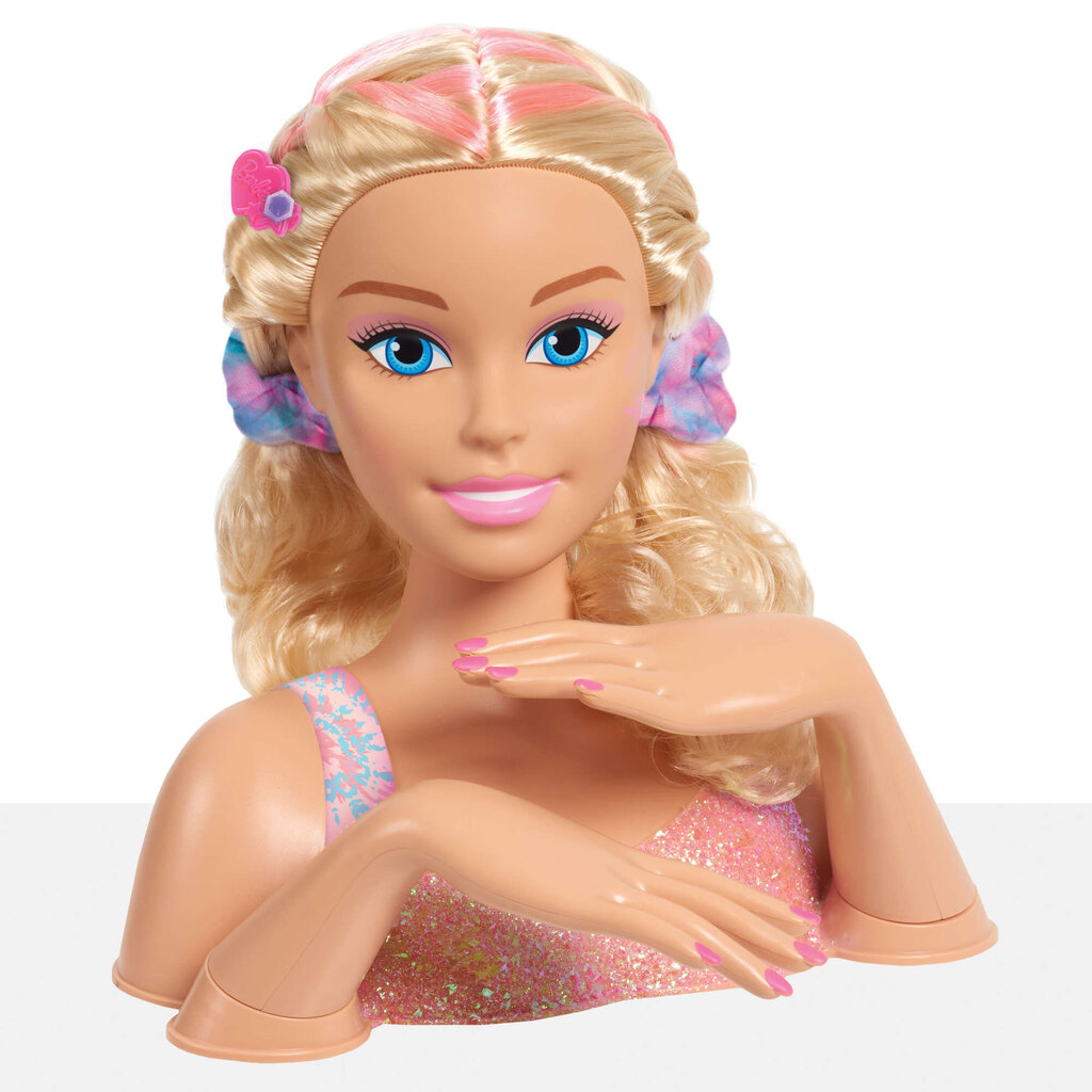 Juukse modelleerimispea Barbie-le + tarvikud hind ja info | Tüdrukute mänguasjad | kaup24.ee