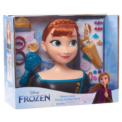 Nukupea Deluxe Princess Anna Frozen + aksessuaarid цена и информация | Игрушки для девочек | kaup24.ee