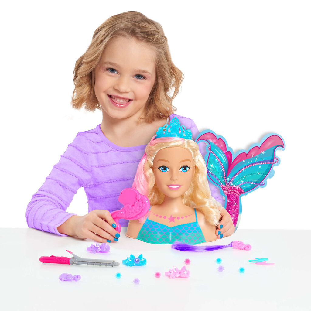 Nukupea Mermaid Barbie Dreamtopia + aksessuaarid hind ja info | Tüdrukute mänguasjad | kaup24.ee