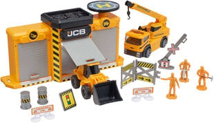 Ehitussõiduk ja figuuride komplekt Teamsterz JCB цена и информация | Развивающий мелкую моторику - кинетический песок KeyCraft NV215 (80 г) детям от 3+ лет, бежевый | kaup24.ee