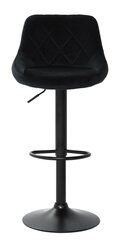 Барный стул Omega, черный цена и информация | Стулья для кухни и столовой | kaup24.ee