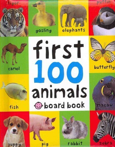Animals: First 100 Soft To Touch hind ja info | Väikelaste raamatud | kaup24.ee
