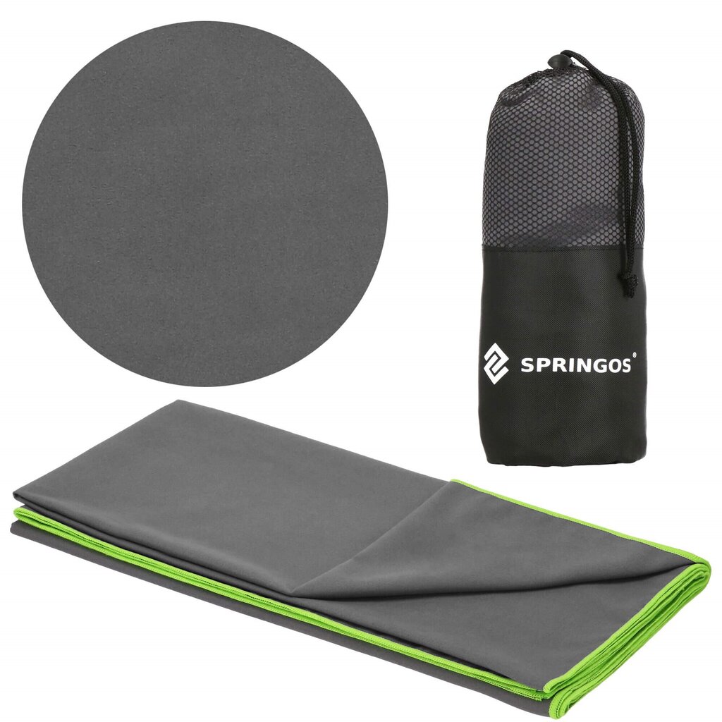 Kiirelt kuivav rätik Springos CS0016 цена и информация | Rätikud, saunalinad | kaup24.ee