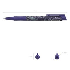 Pastapliiats lülitiga Lavender Matic&Grip 0.7, sinine hind ja info | Kirjutusvahendid | kaup24.ee