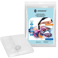 Вакуумный пакет Springos VB0011 60х80см. цена и информация | Вешалки и мешки для одежды | kaup24.ee