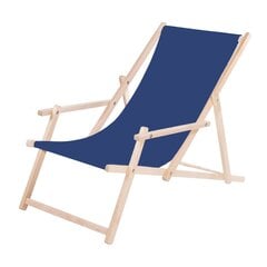 Kokkupandav tool Oxford, sinine/pruun цена и информация | Садовые стулья, кресла, пуфы | kaup24.ee