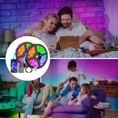 LED riba RGB 5050 Bluetooth, 10m цена и информация | Светодиодные ленты | kaup24.ee