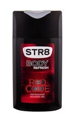 Освежающий гель для душа STR8 Red Code для мужчин 250 мл цена и информация | STR8 Духи, косметика | kaup24.ee
