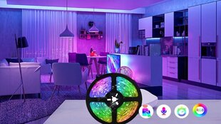 LED riba Apka Tuya RGB 5050 Bluetooth, 15m hind ja info | LED ribad | kaup24.ee