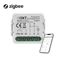 Zigbee 1 модуль реле 5а цена и информация | Смарттехника и аксессуары | kaup24.ee