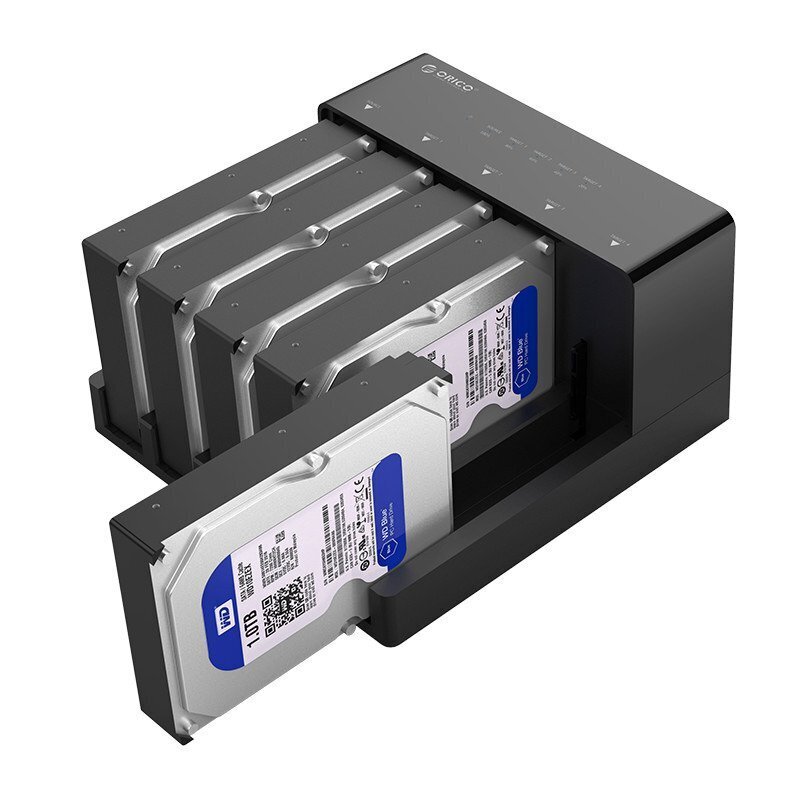 Orico dokkimisjaam 5x HDD 3,5 / 2,5" SATA hind ja info | Sülearvutite laadijad | kaup24.ee