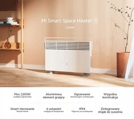 Elektriradiaator Xiaomi Mi Smart SpaceS 2200W цена и информация | Обогреватели | kaup24.ee