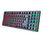 Mehaaniline klaviatuur Royal Kludge RK92 RGB, punane switch, must hind ja info | Klaviatuurid | kaup24.ee