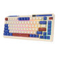 Mehaaniline klaviatuur Royal Kludge KZZI K75 pro RGB, Moment Switch, retro sinine hind ja info | Klaviatuurid | kaup24.ee