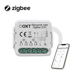 Zigbee 4 кнопочный реле для штор (2 Way) цена и информация | Смарттехника и аксессуары | kaup24.ee