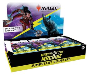 Kortų žaidimas Magic: The Gathering March of the Machine Jumpstart Booster Display, EN hind ja info | Lauamängud ja mõistatused | kaup24.ee