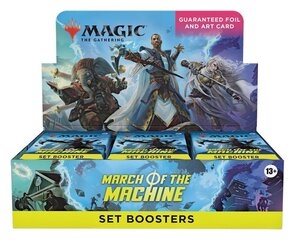 Žaidimo kortų papildymas Magic: The Gathering March of the Machine Set Booster, 30 vnt, ENG hind ja info | Lauamängud ja mõistatused | kaup24.ee