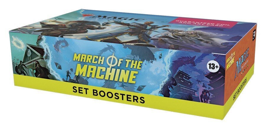 Žaidimo kortų papildymas Magic: The Gathering March of the Machine Set Booster, 30 vnt, ENG hind ja info | Lauamängud ja mõistatused | kaup24.ee