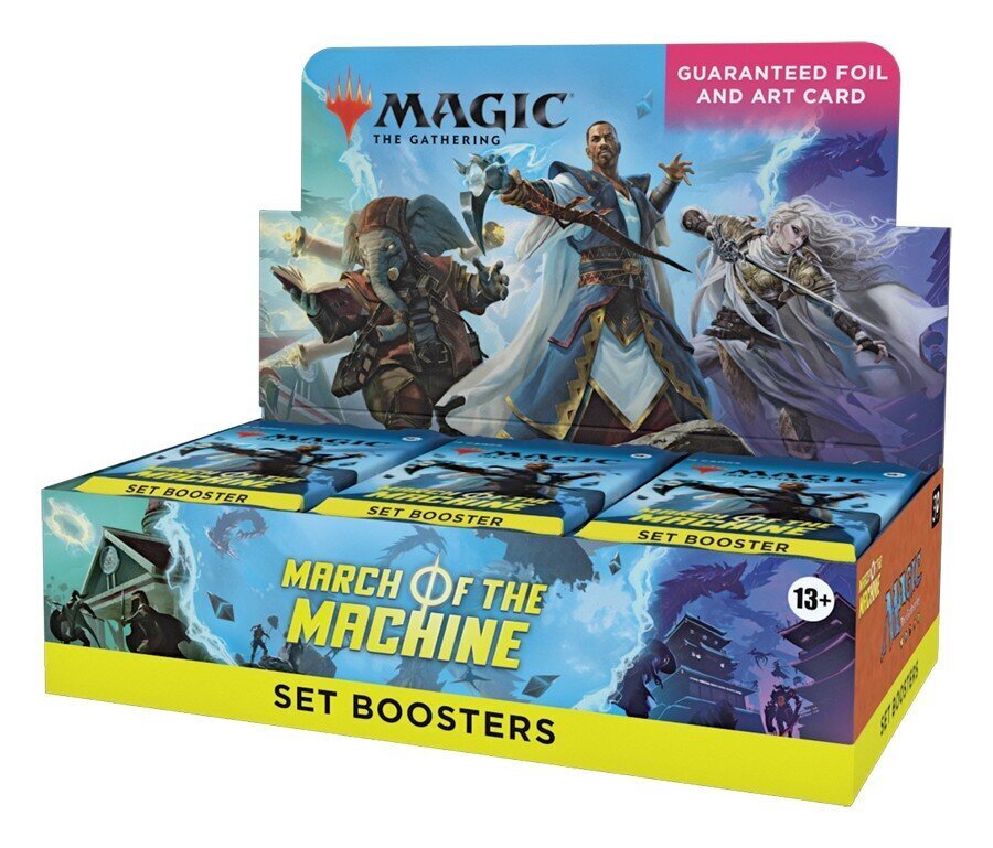 Žaidimo kortų papildymas Magic: The Gathering March of the Machine Set Booster, 30 vnt, ENG hind ja info | Lauamängud ja mõistatused | kaup24.ee