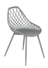 Joy Chair, 48.5x55x47/83.5cm, Pp, Metal Gray Legs цена и информация | Стулья для кухни и столовой | kaup24.ee
