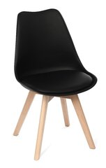 Tool Prato, must/pruun hind ja info | Söögilaua toolid, köögitoolid | kaup24.ee