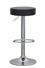 Барный стул Beta, черный/серебристый цвет цена и информация | Стулья для кухни и столовой | kaup24.ee