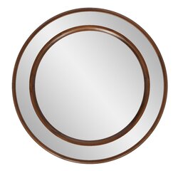 Зеркало Faggio, коричневого цвета цена и информация | Зеркала | kaup24.ee