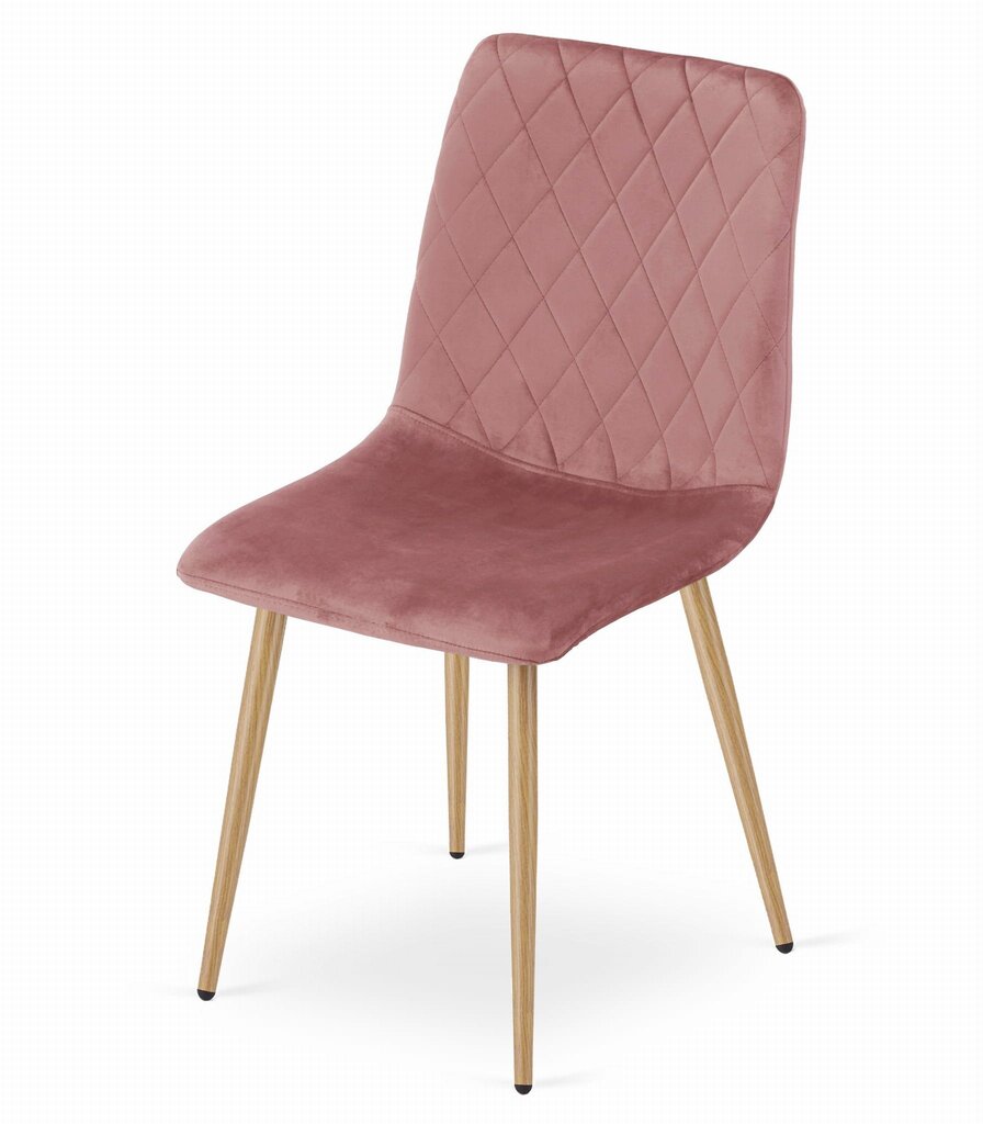 2-tooli komplekt Turin, roosa цена и информация | Söögitoolid, baaritoolid | kaup24.ee