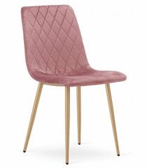 Комплект из 2-х стульев Turin, розовый цена и информация | Стулья для кухни и столовой | kaup24.ee