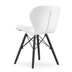 2-tooli komplekt Lago, valge hind ja info | Söögilaua toolid, köögitoolid | kaup24.ee