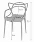 2-tooli komplekt Kato, valge hind ja info | Söögitoolid, baaritoolid | kaup24.ee