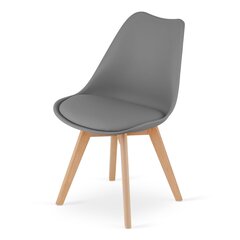 3-osaline toolide komplekt Mark, hall hind ja info | Söögilaua toolid, köögitoolid | kaup24.ee