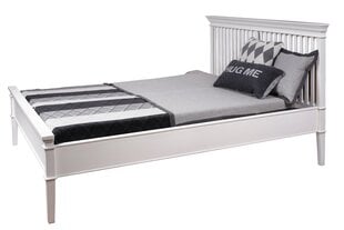 Кровать Long Island, 160x200 см, белая цена и информация | Кровати | kaup24.ee