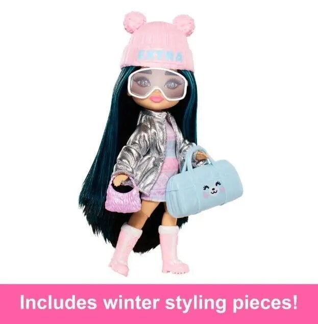 Nukk Barbie Extra Fly Minis Winter hind ja info | Tüdrukute mänguasjad | kaup24.ee