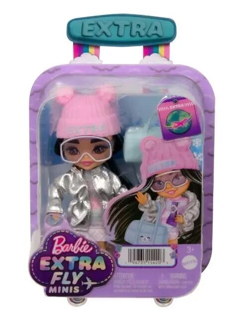 Nukk Barbie Extra Fly Minis Winter цена и информация | Tüdrukute mänguasjad | kaup24.ee