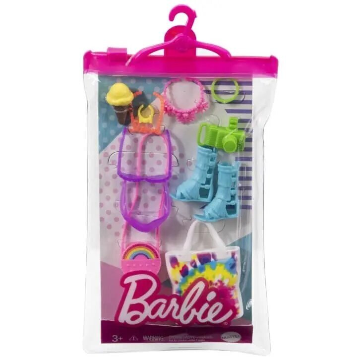 Kirjeldus Barbie Aksessuaarid Mini Storybook Barbie nukk on alati valmis uusi seiklusi ja on garderoob kursis oma huve (nukk ei kuulu, müüakse eraldi vastavalt võimalustele). Need Barbie lisaseadmed inspireerivad stiil ja hämmastav jutustamise 11 tükki -  hind ja info | Tüdrukute mänguasjad | kaup24.ee