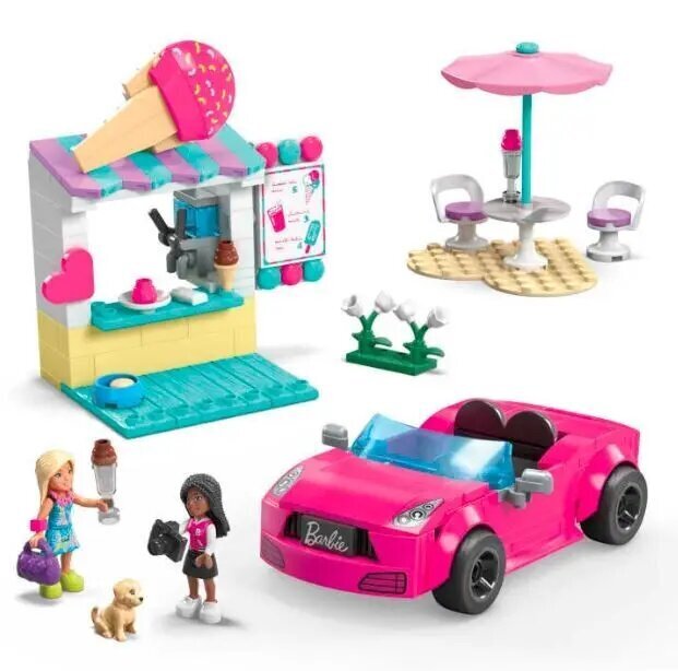 Kirjeldus Lapsed saavad ehitada oma lugusid, kui nad kogevad töötab jäätist seista 2 ehitatav Barbie mikro-nukud. See ehitatav jäätise seista on jäätise masin ja erinevad kühvel maitsed. Lapsed saavad ehitada Nami jäätise käbid oma klientidele nautida lau hind ja info | Tüdrukute mänguasjad | kaup24.ee