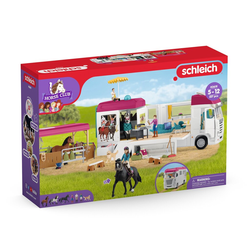 Arklių transporteris Schleich Horse Club hind ja info | Poiste mänguasjad | kaup24.ee