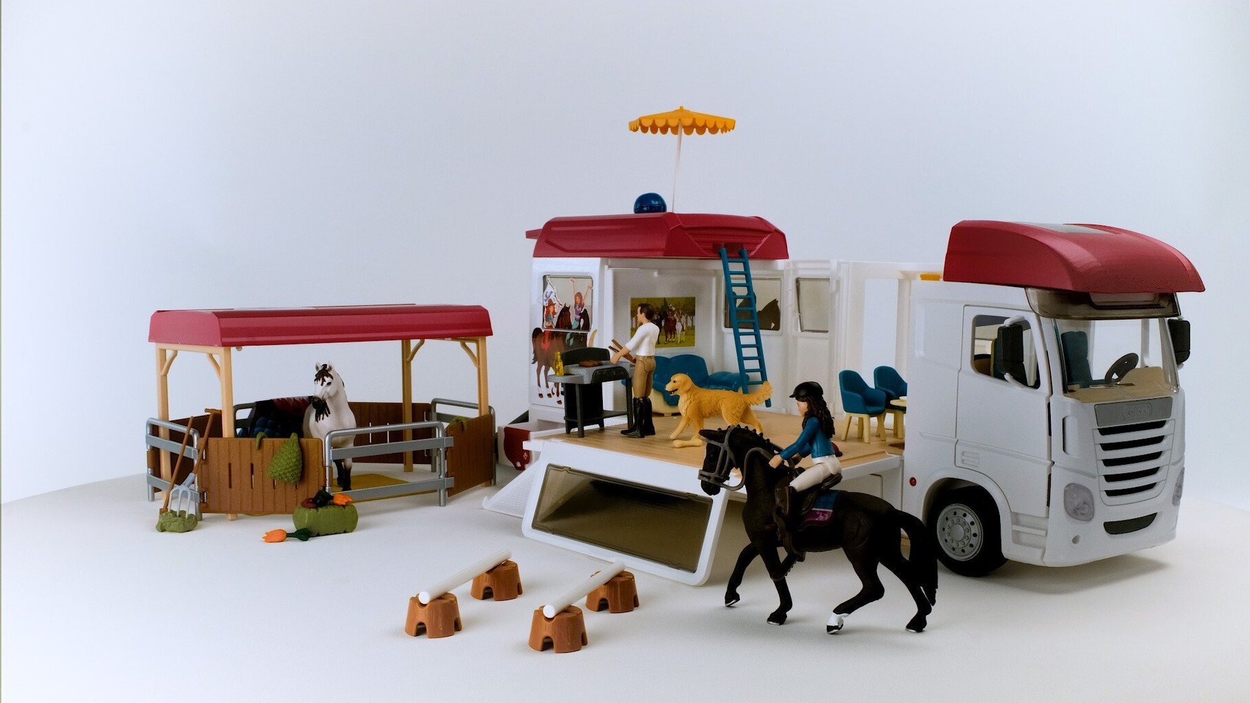 Arklių transporteris Schleich Horse Club цена и информация | Poiste mänguasjad | kaup24.ee