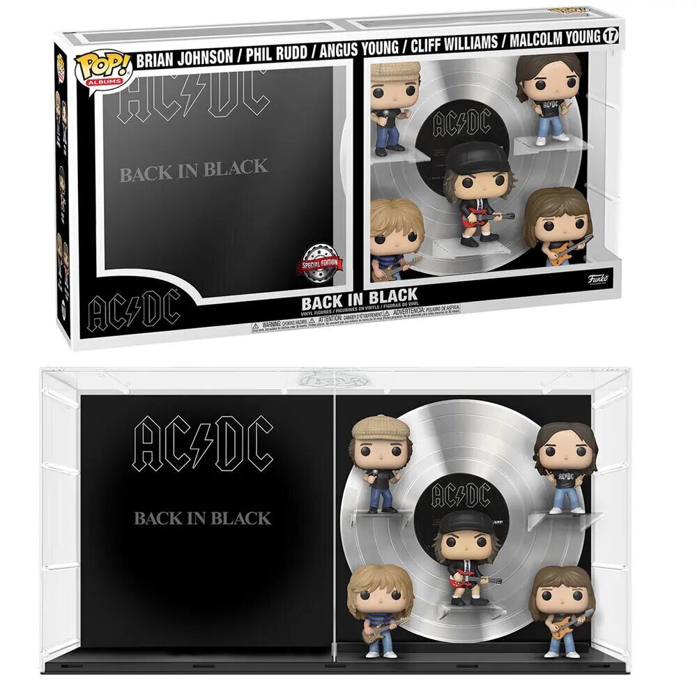 Kujude komplekt Funko Pop AC/DC Back in Black цена и информация | Fännitooted mänguritele | kaup24.ee