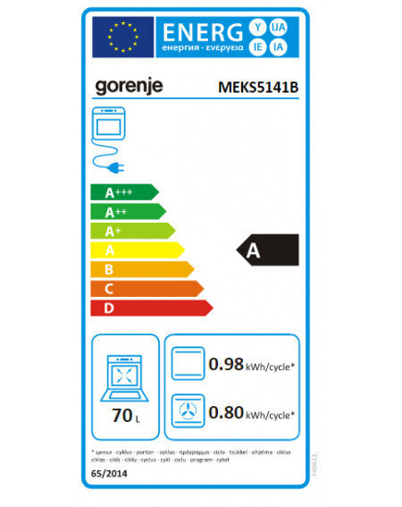 Gorenje MEKS5141B hind ja info | Gaasipliidid | kaup24.ee