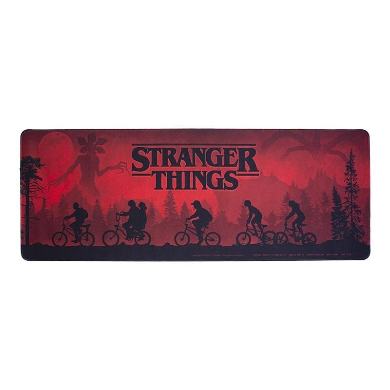 Hiirematt Stranger Things Logo, 800x300mm hind ja info | Hiired | kaup24.ee